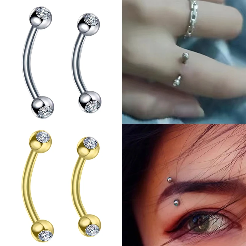 قطعتان من مجوهرات الجسم، أقراط - مراجعة Body Jewelry Surgical Steel وسعره