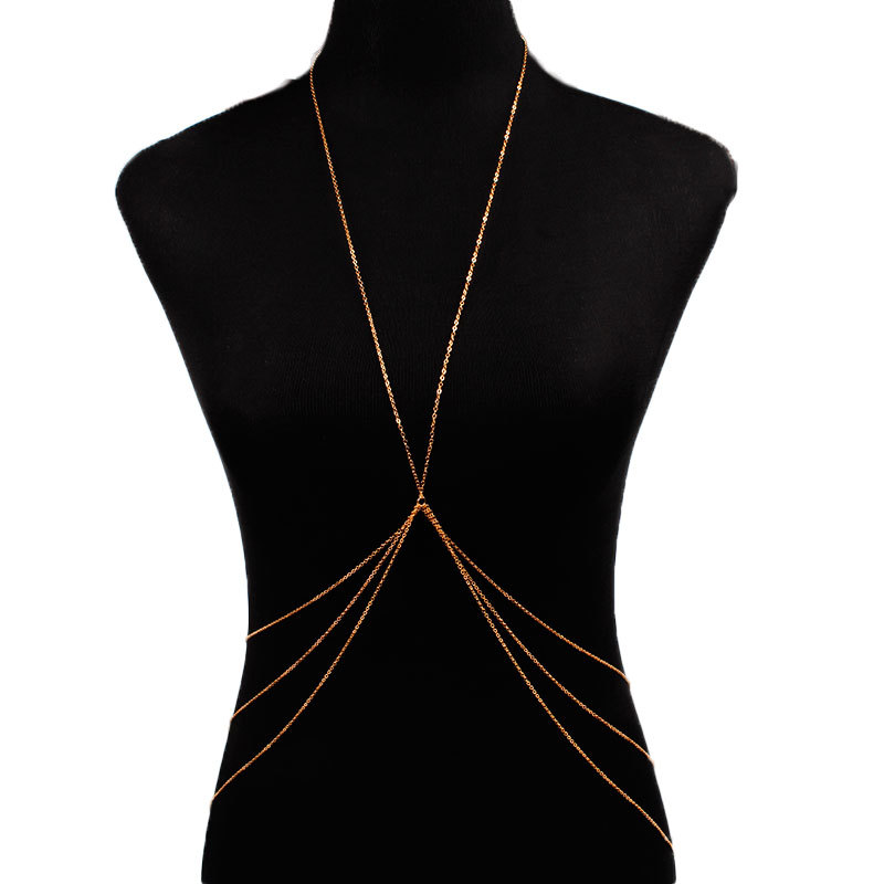 جديد أسلوب بسيط سلسلة قلادة ال - مراجعة Body Jewelry Necklace وسعره